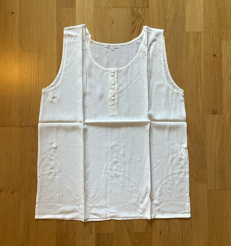 Pura seta top - top, 100%