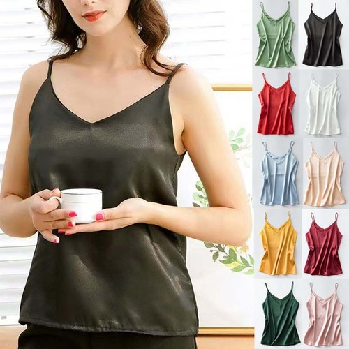 Damen satin unterhemd - satin, mieder