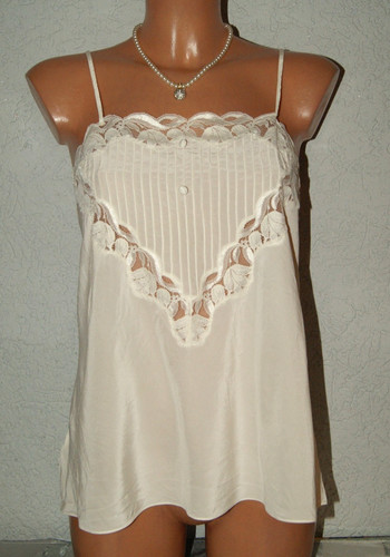 Seiden negligee hemdchen - seiden,