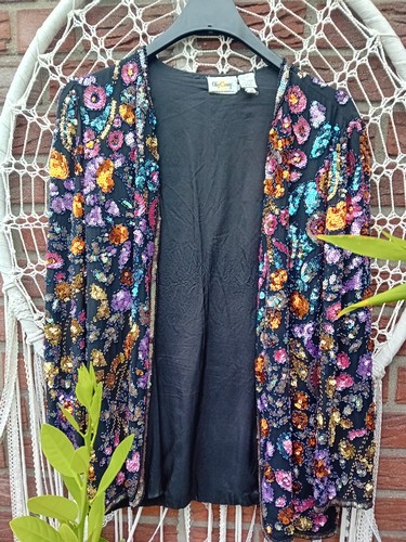 Glitzer pailletten jacke - pailletten,