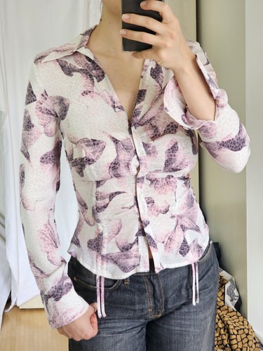 Escada seiden bluse hemd seide - hemd,
