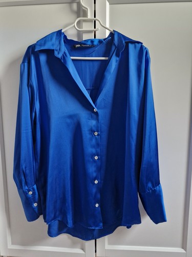 Königsblaue satinbluse von - kÖnigsblaue,