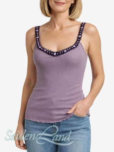 Seidenmix rippe top fiocca - seidenmix,