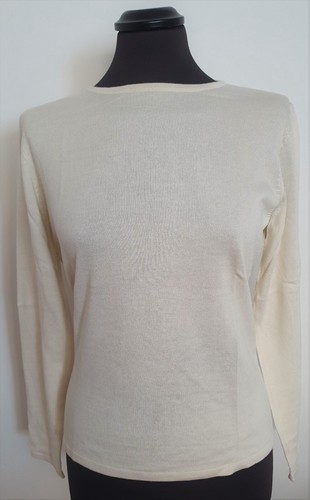 Seidepulli rundkragen - r-seidepulli;, (r)