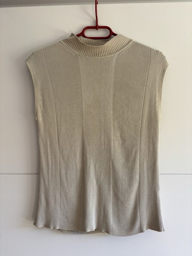 Lecomte stricktop creme seide - lecomte,
