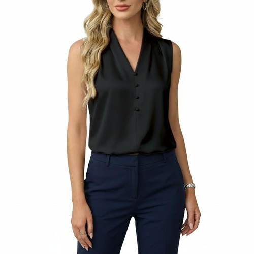 Seidenbluse satin top damen - seidenbluse,