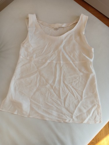 Bluse 100 seide weiß - bluse, 38/40