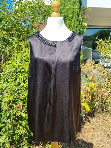 Seidentop schwarz 95 - schwarz, gr